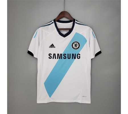 Chelsea 12/13 Away White Soccer Jersey